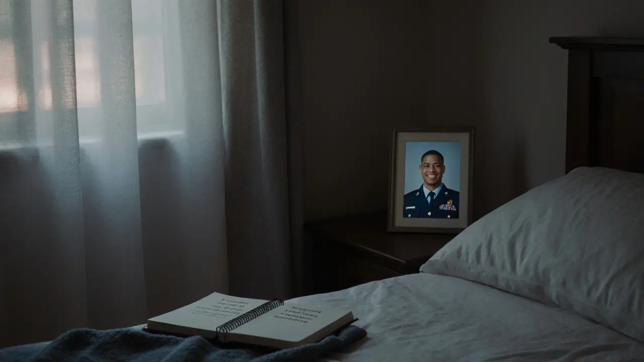 Пустая комната утром — тихий момент после сеанса, где человечность важнее действия.